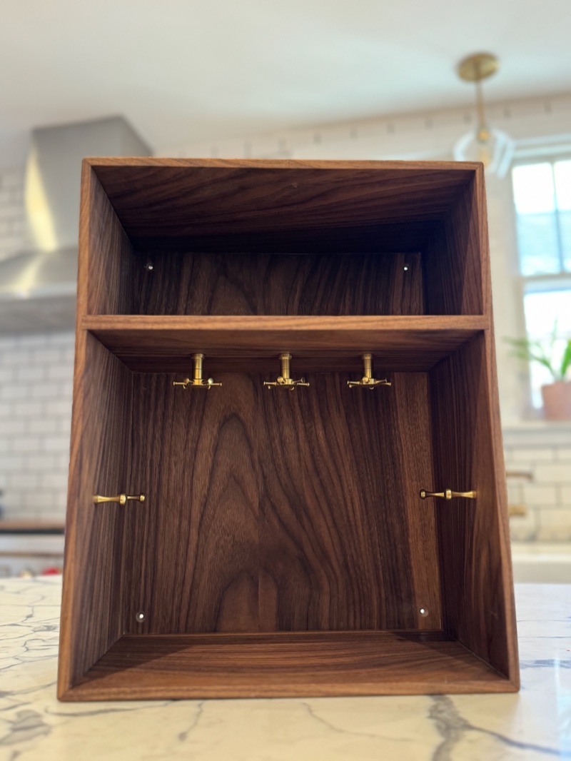 Walnut Key Cabinet, photo 8